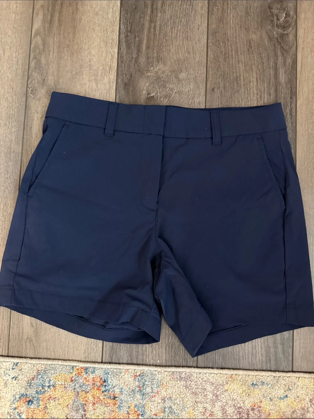 Classic Navy Women's Tailored ShortsJ Crew 4
